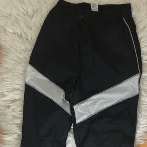 Holographic windbreaker pants